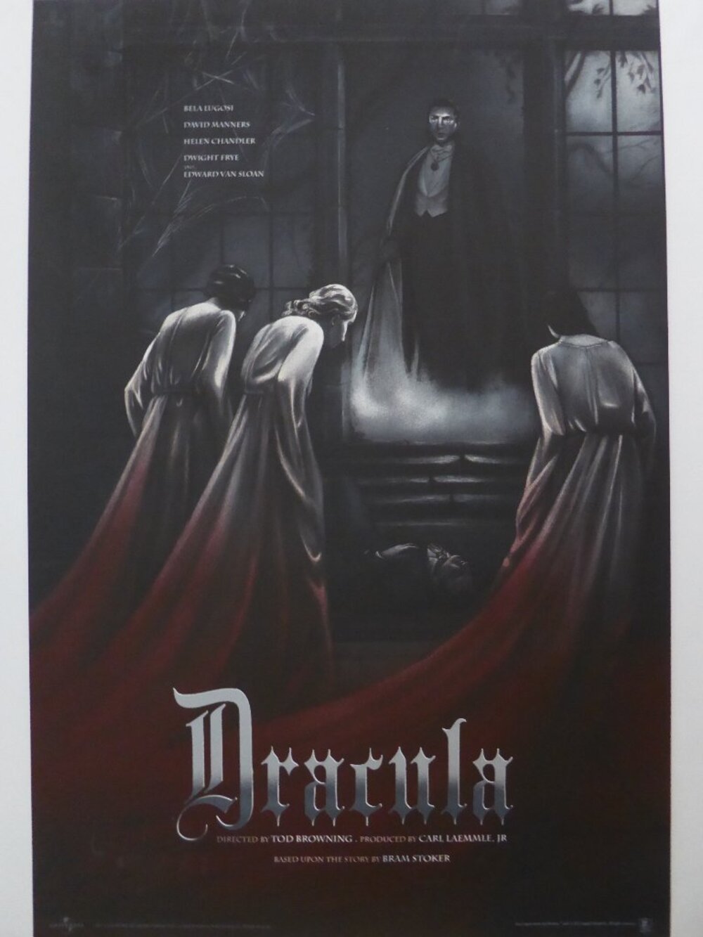 NEW LE #36/150 DRACULA BY JONATHAN BURTON MONDO POSTER ART PRINT POSTER
